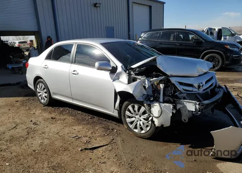 2012 Toyota Corolla L/S/Le z USA, uszkodzony, nr VIN 2T1BU4EEXCC808357